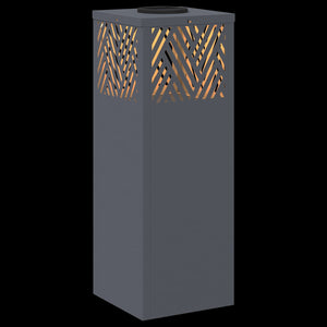 Solar LED Wegleuchten Anthrazit 2er Set