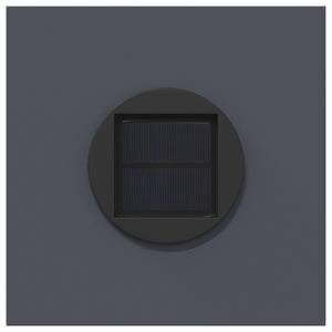 Solar LED Wegleuchten Anthrazit 2er Set