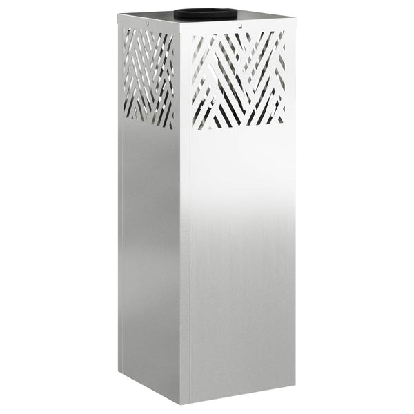 Solar LED Wegleuchten Silber 2er Set
