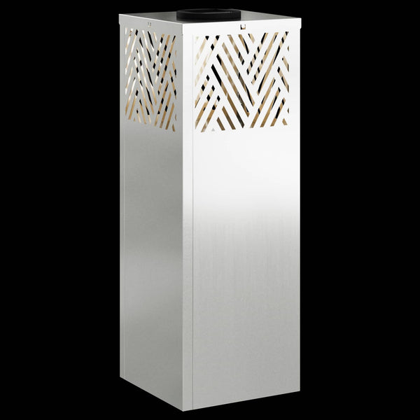 Solar LED Wegleuchten Silber 2er Set