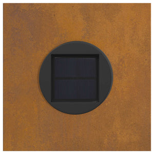 Solar LED Wegleuchten 2er Set Bronze