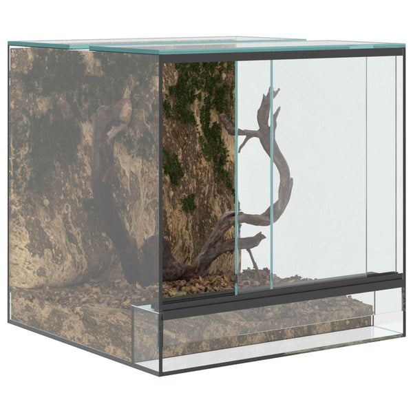 Glas Terrarium 30x30x30cm