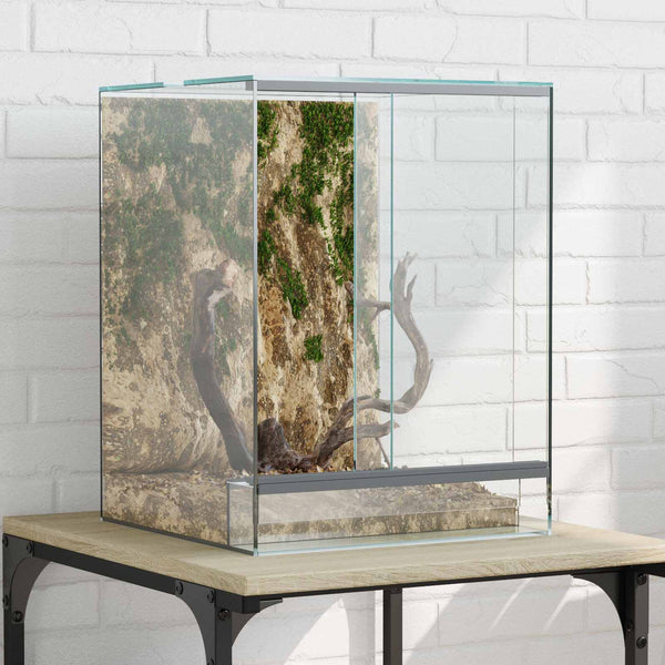 Transparentes Glas Terrarium 30x30x40cm