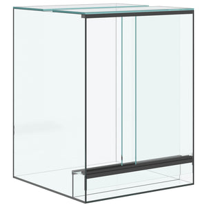 Transparentes Glas Terrarium 30x30x40cm