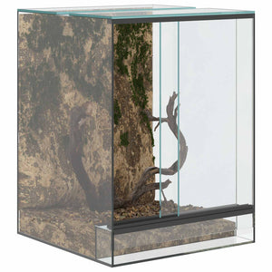 Transparentes Glas Terrarium 30x30x40cm