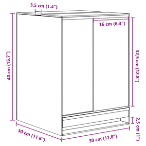 Transparentes Glas Terrarium 30x30x40cm