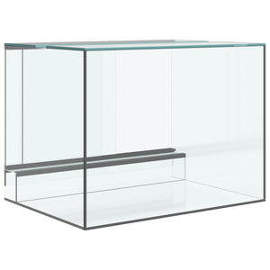 Glas Terrarium mit Speicher 40x30x30cm