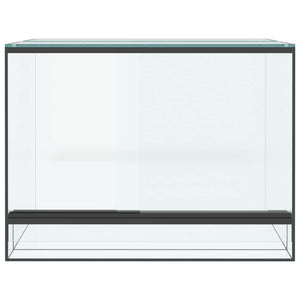 Glas Terrarium mit Speicher 40x30x30cm