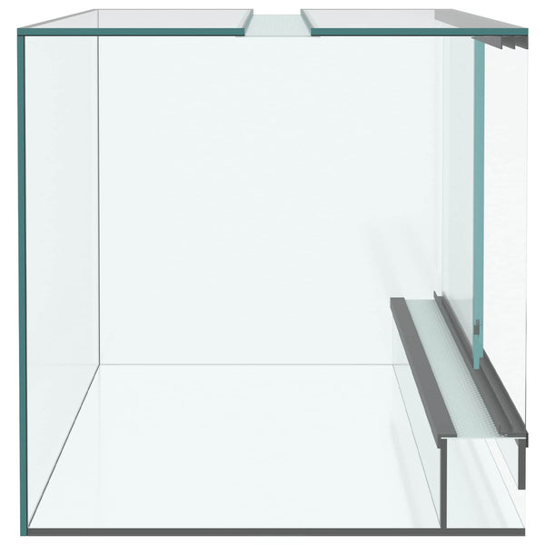 Glas Terrarium mit Speicher 40x30x30cm