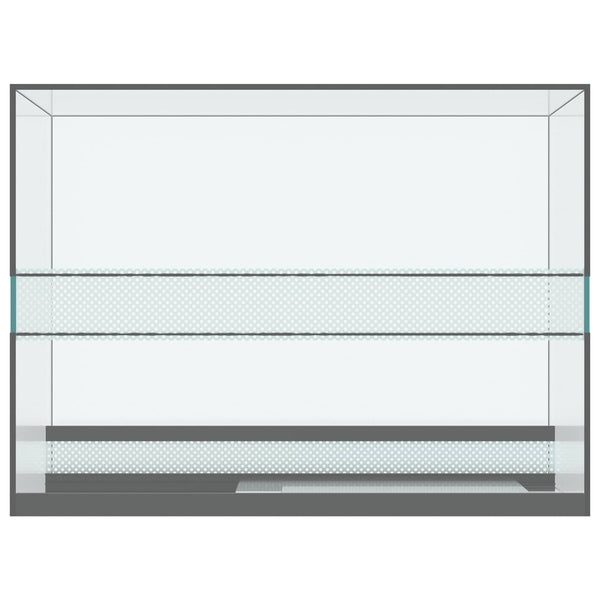 Glas Terrarium mit Speicher 40x30x30cm