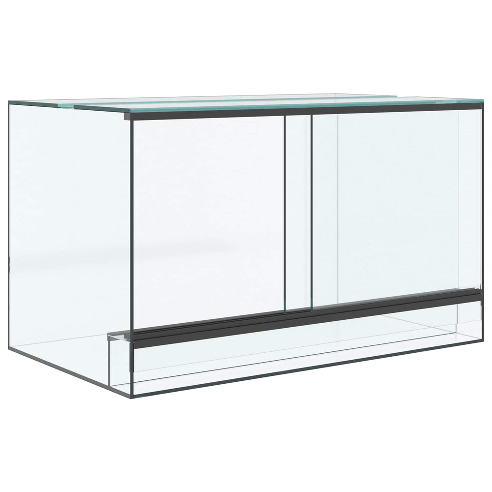 Terrarium mit Speicher Transparent 50x30x30cm
