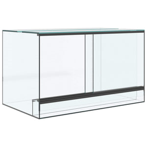 Terrarium mit Speicher Transparent 50x30x30cm