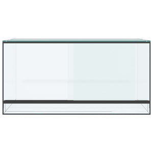 Glas Terrarium mit Stauraum 80x40x40cm
