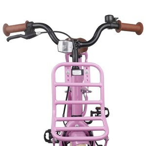 18 Zoll Kinderfahrrad Hellrosa für 5-7 Jahre