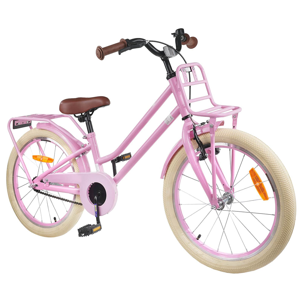 18 Zoll Kinderfahrrad Hellrosa für 5-7 Jahre