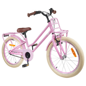 Kinderfahrrad 20 Zoll Hellrosa 6-11 Jahre