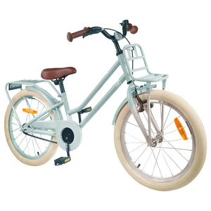 Kinderfahrrad 18 Zoll Hellgrün, 5-7 Jahre