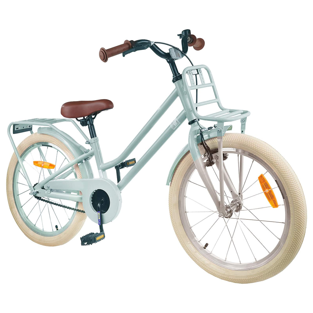22 Zoll Kinderfahrrad Hellgrün 7-12 Jahre