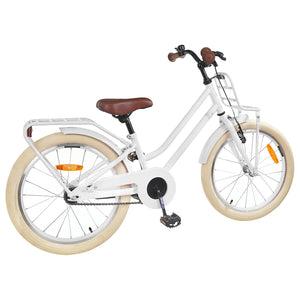 20 Zoll Kinderfahrrad für 6-11 Jährige - Weiß