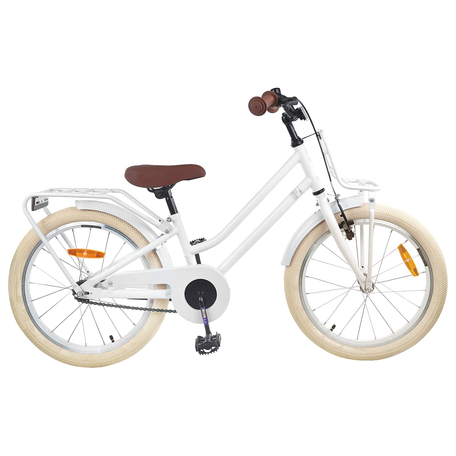 20 Zoll Kinderfahrrad für 6-11 Jährige - Weiß