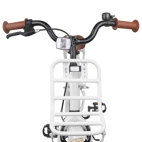 22 Zoll Kinderfahrrad für 7-12 Jahre - Weiß