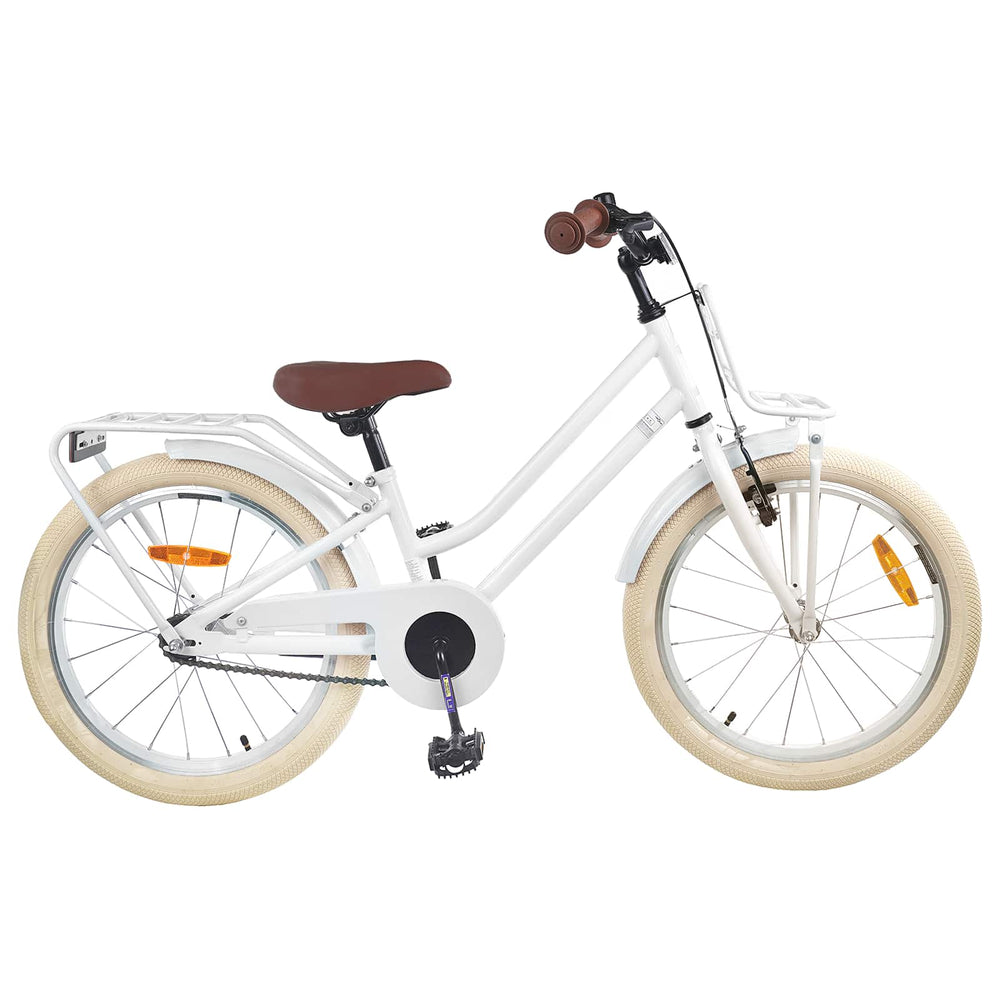 22 Zoll Kinderfahrrad für 7-12 Jahre - Weiß