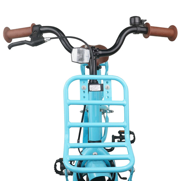 18 Zoll Kinderfahrrad Himmelblau für 5-7 Jährige