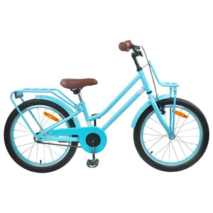 18 Zoll Kinderfahrrad Himmelblau für 5-7 Jährige
