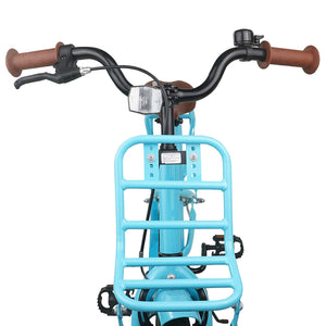 22 Zoll Kinderfahrrad Himmelblau für 7-12 Jährige