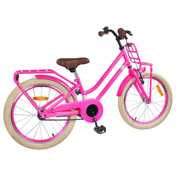 20 Zoll Kinderfahrrad Dunkelrosa