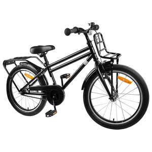 Kinderfahrrad 20 Zoll Schwarz (6-11 Jahre)