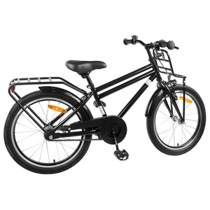 Kinderfahrrad 20 Zoll Schwarz (6-11 Jahre)