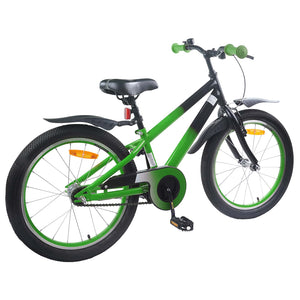 22 Zoll Kinderfahrrad Blau Schwarz 7-12 Jahre
