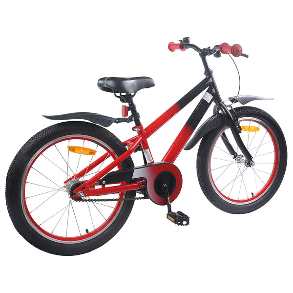 Kinderfahrrad 20 Zoll Blau Schwarz 6-11 Jahre