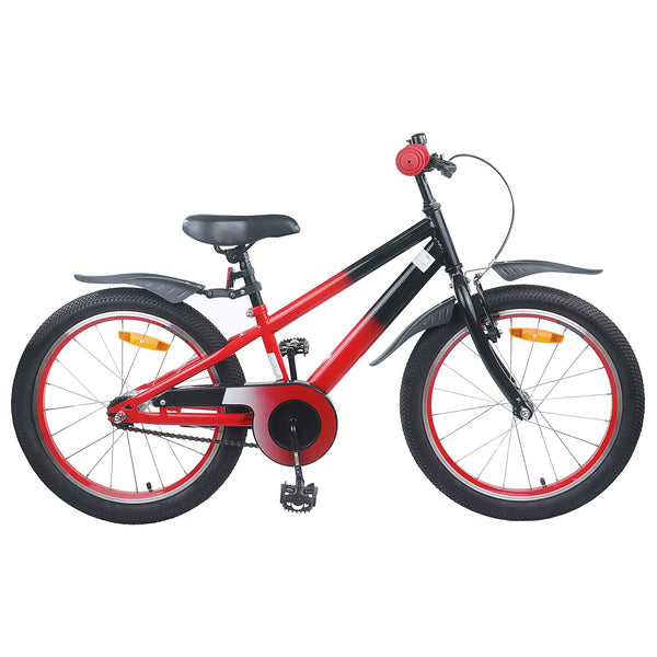 Kinderfahrrad 20 Zoll Blau Schwarz 6-11 Jahre