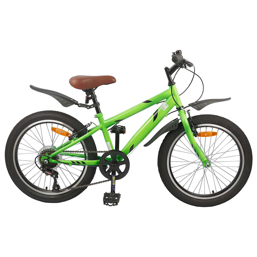 20 Zoll Kinderfahrrad 6-Gang Grün