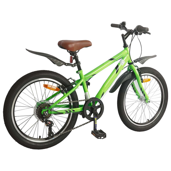 24 Zoll Kinderfahrrad 6-Gang Grün