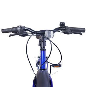 24 Zoll Kinderfahrrad 6-Gang Dunkelblau