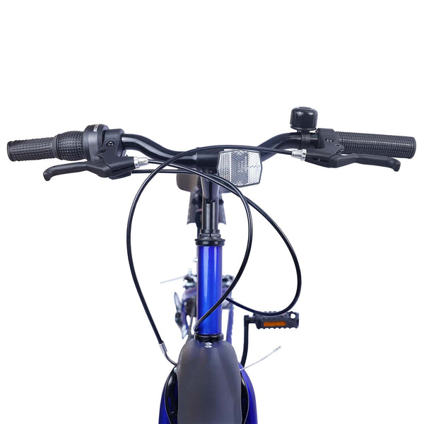 24 Zoll Kinderfahrrad 6-Gang Dunkelblau