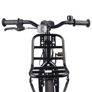 18 Zoll Kinderfahrrad Orange/Schwarz (5-7 Jahre)