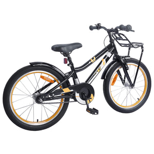 vidaXL Vélo pour enfants 20 pouces pour 6-11 ans orange et noir