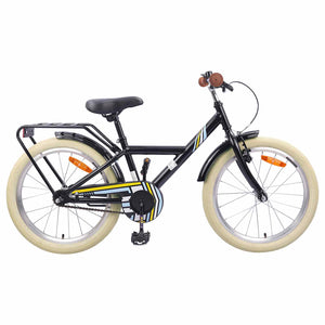 24 Zoll Kinderfahrrad für 8-12 Jahre - Schwarz