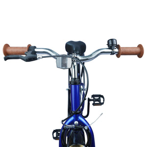 24 Zoll Kinderfahrrad Dunkelblau 8-12 Jahre