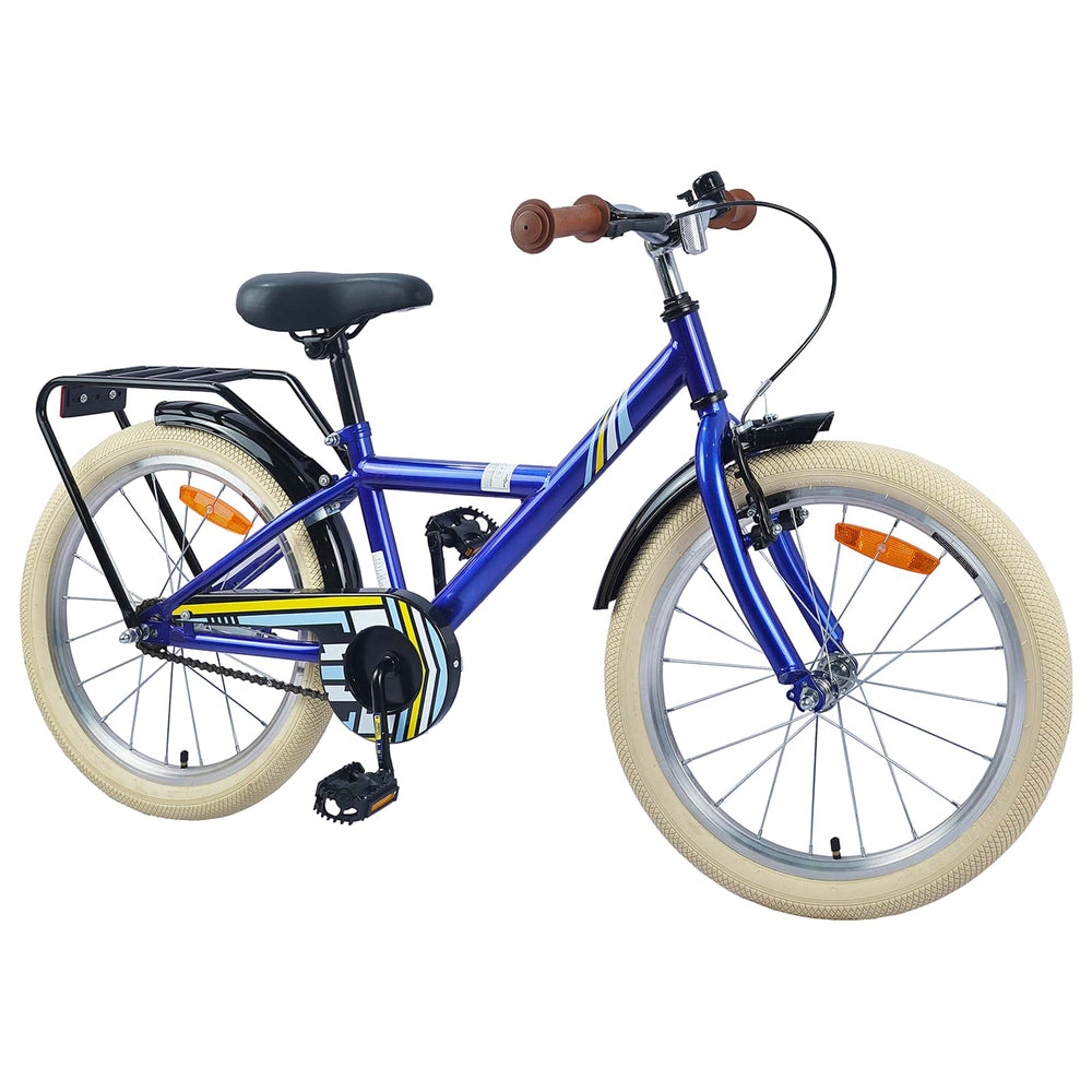 24 Zoll Kinderfahrrad Dunkelblau 8-12 Jahre