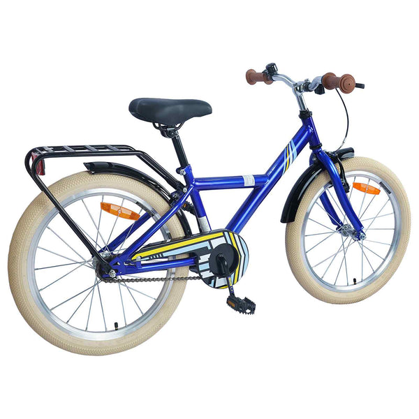 24 Zoll Kinderfahrrad Dunkelblau 8-12 Jahre