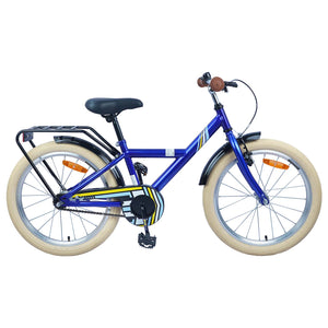 24 Zoll Kinderfahrrad Dunkelblau 8-12 Jahre
