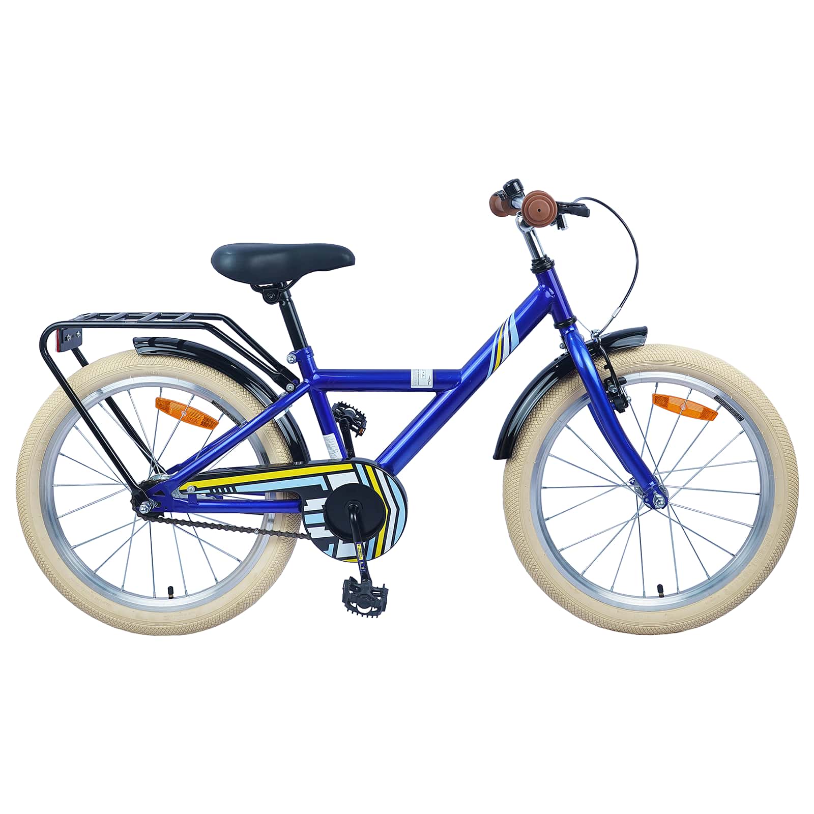 24 Zoll Kinderfahrrad Dunkelblau 8-12 Jahre