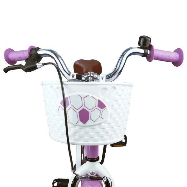 20 Zoll Kinderfahrrad Lila für 6-11 Jahre
