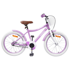 20 Zoll Kinderfahrrad Lila für 6-11 Jahre
