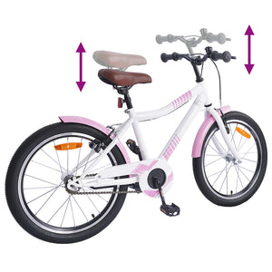 Kinderfahrrad 24 Zoll Hellrosa 8-12 Jahre